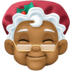 🤶🏾 Mrs. Claus: medium-dark skin tone display on Facebook